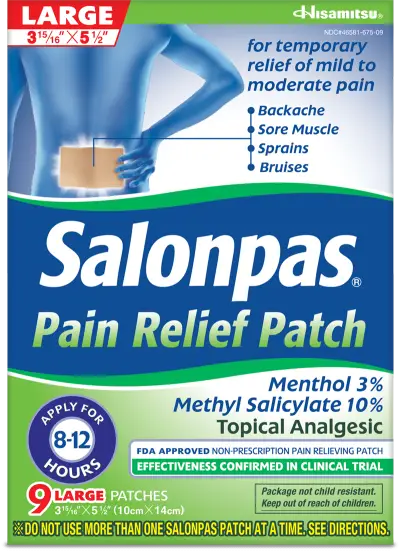 Salonpas® Pain Relief Patch box
