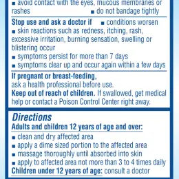 Salonpas® DEEP Relieving Gel – back side of box