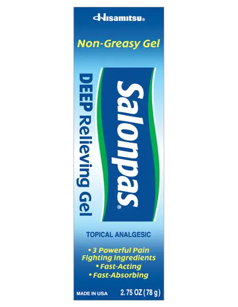 Salonpas® DEEP Relieving Gel product