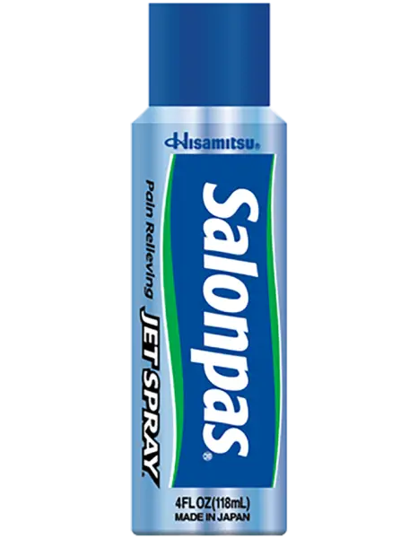 Salonpas® JET SPRAY® – front side of product