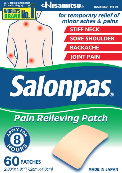 Salonpas® Pain Relieving Patch box